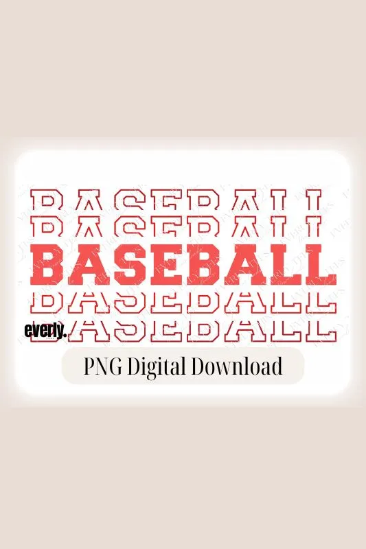 Baseball Sports Lettering Design PNG Download