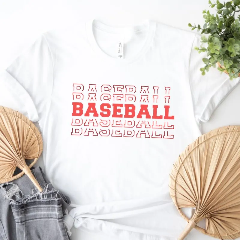 Baseball Sports Lettering Design PNG Download