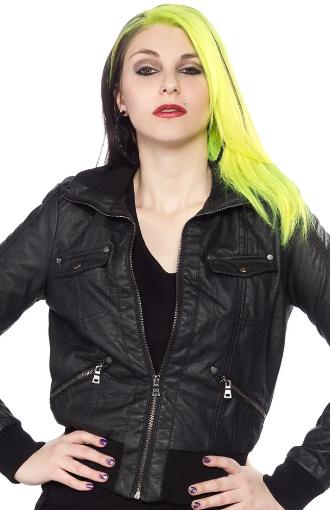 BESSIE 4 POCKET BOMBER JACKET
