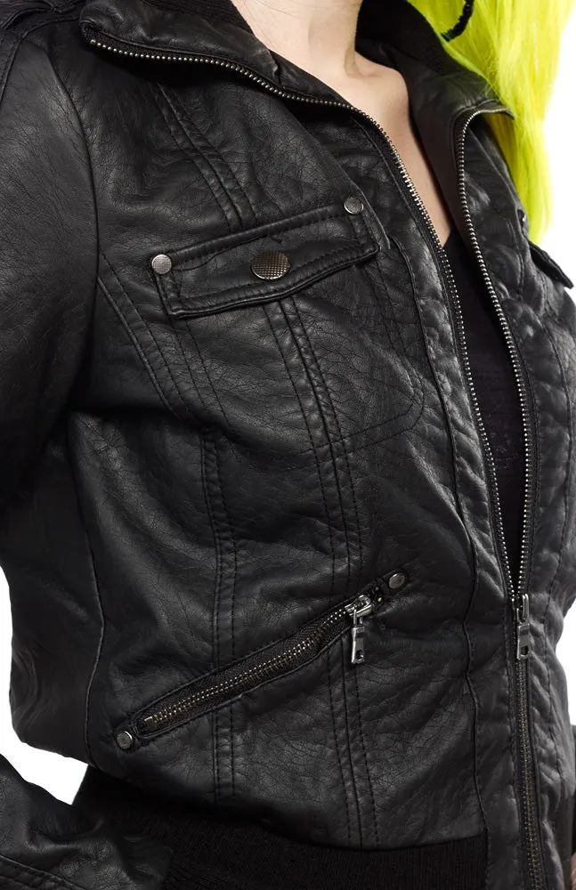 BESSIE 4 POCKET BOMBER JACKET