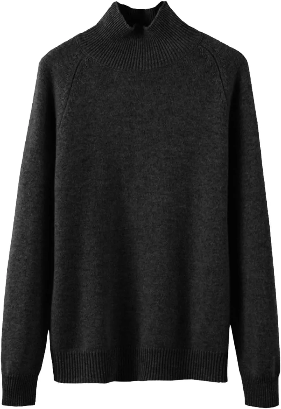 Cashmere Sweaters for Women Long Sleeve Turtleneck Sweaters Classic Fall Soft Basic Pullover Sweaters Top