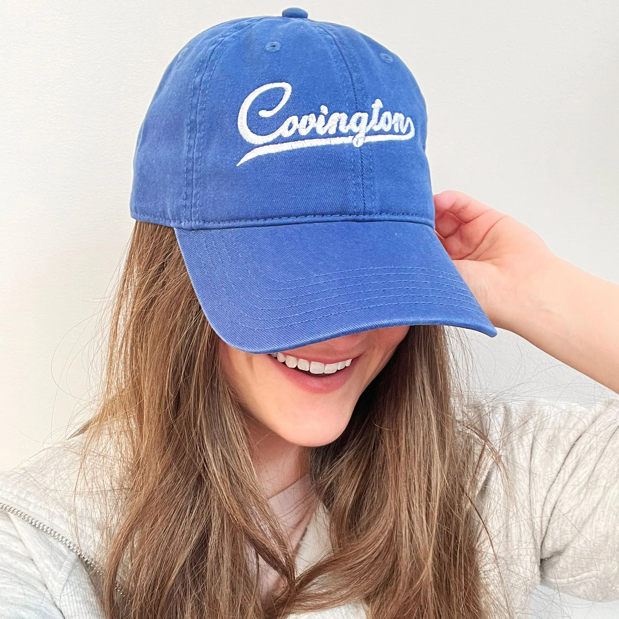 Covington Embroidered Adult Baseball Hat