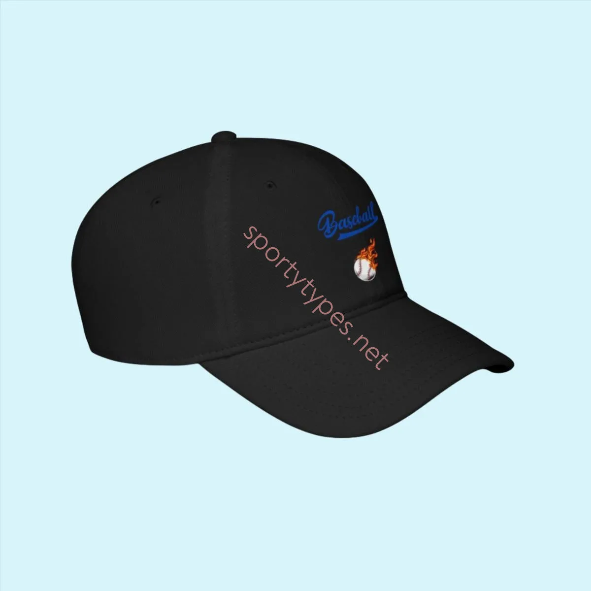 Flamed Baseball Cap