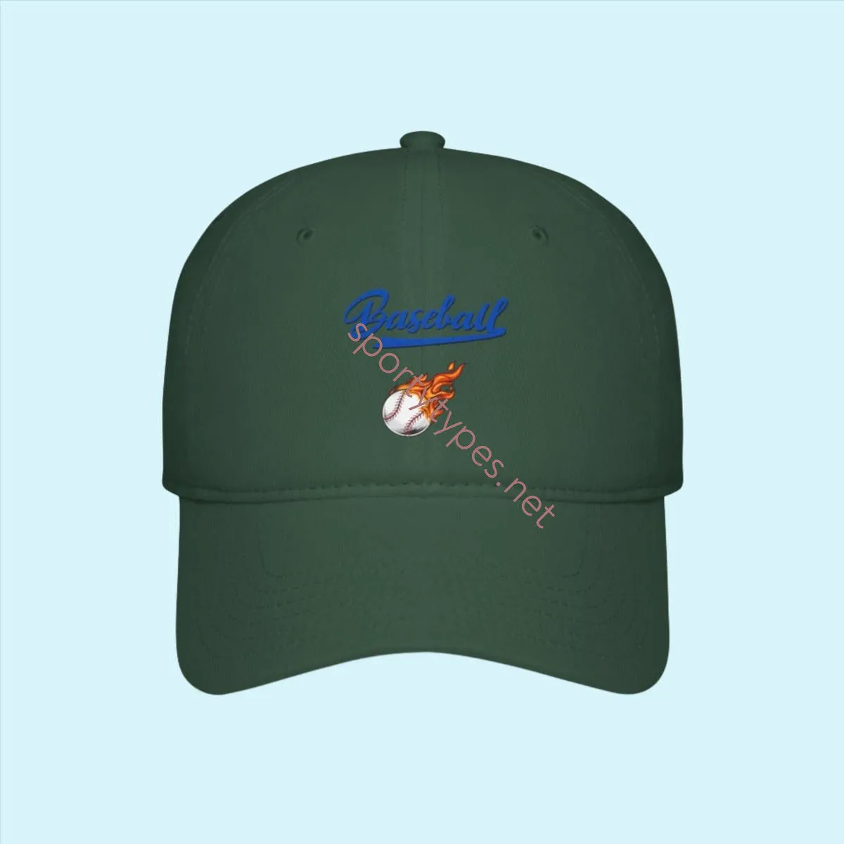 Flamed Baseball Cap
