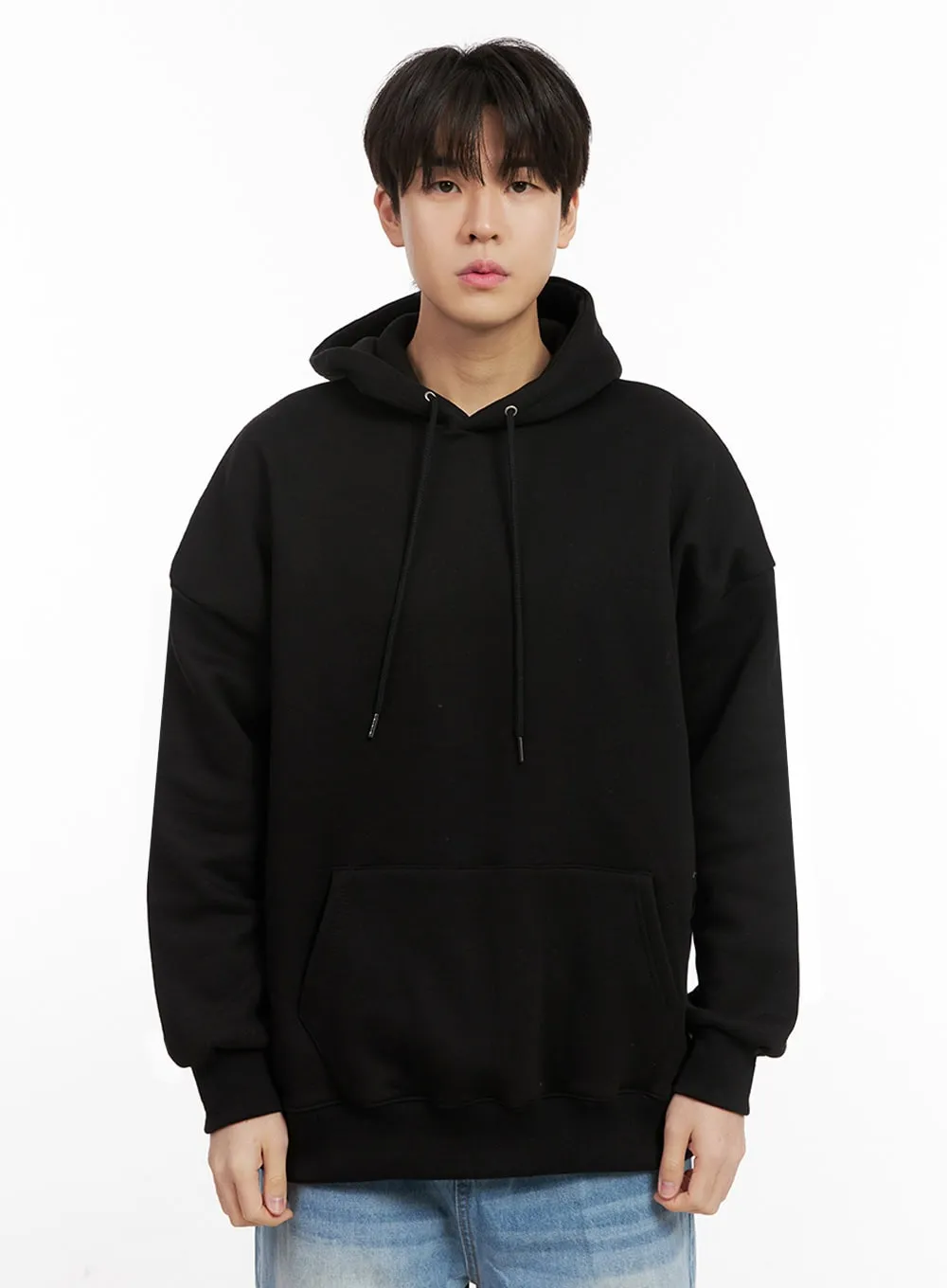 Men's Cozy Fleece Lined Hoodie IJ517