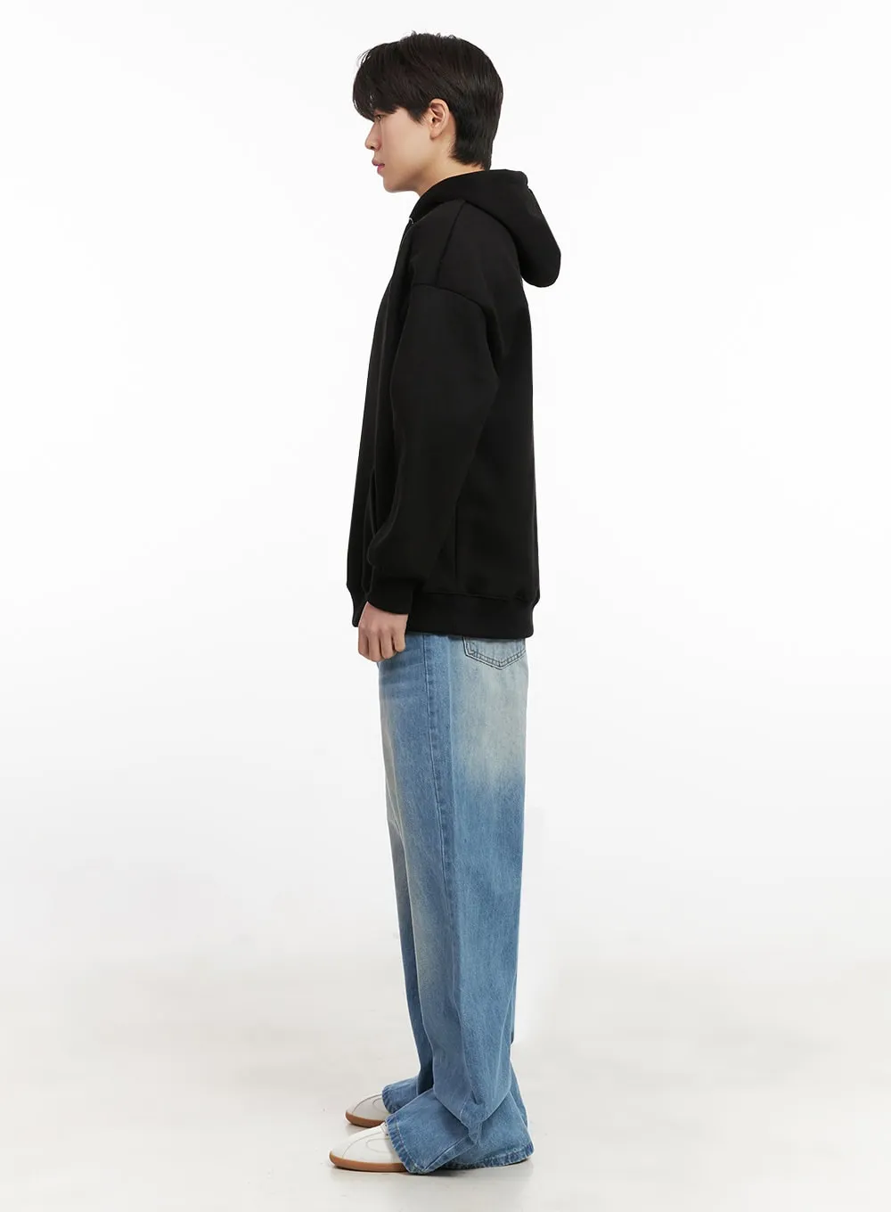 Men's Cozy Fleece Lined Hoodie IJ517