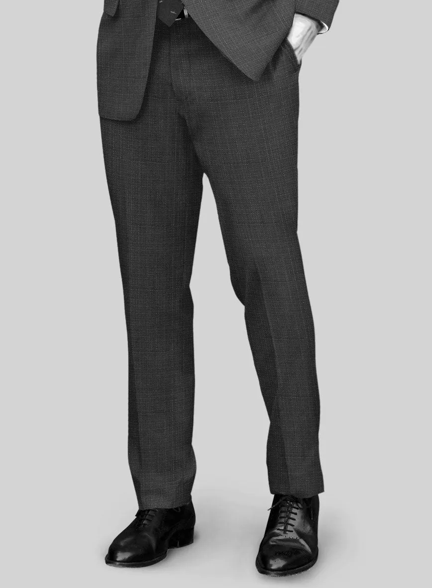 Napolean Bob Weave Gray Wool Pants