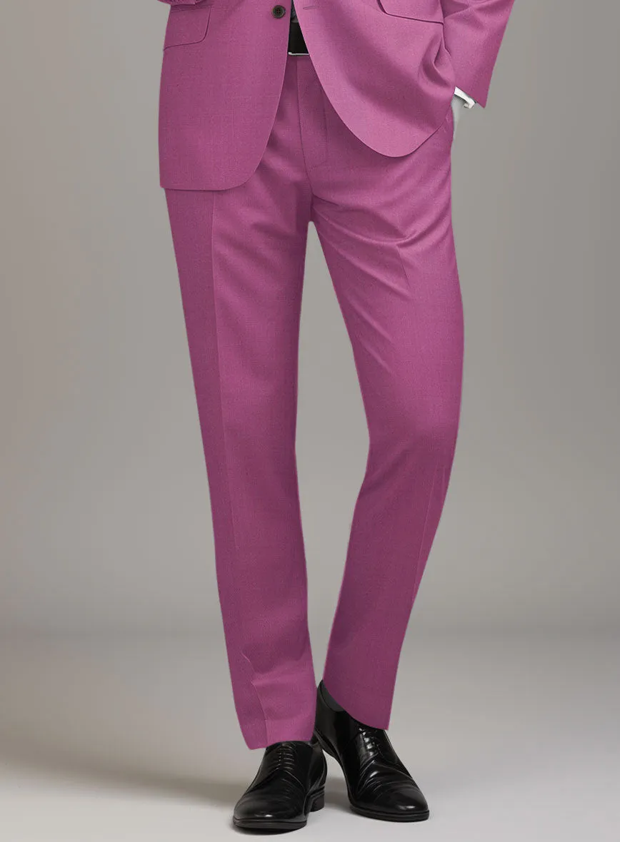 Napolean Fuchsia Pink Wool Pants