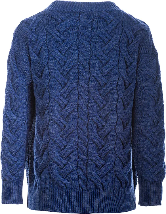 Plaited Braid Sweater - Ink