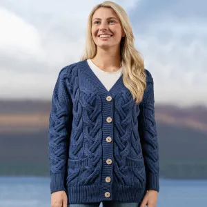 Plaited Braid Sweater - Ink
