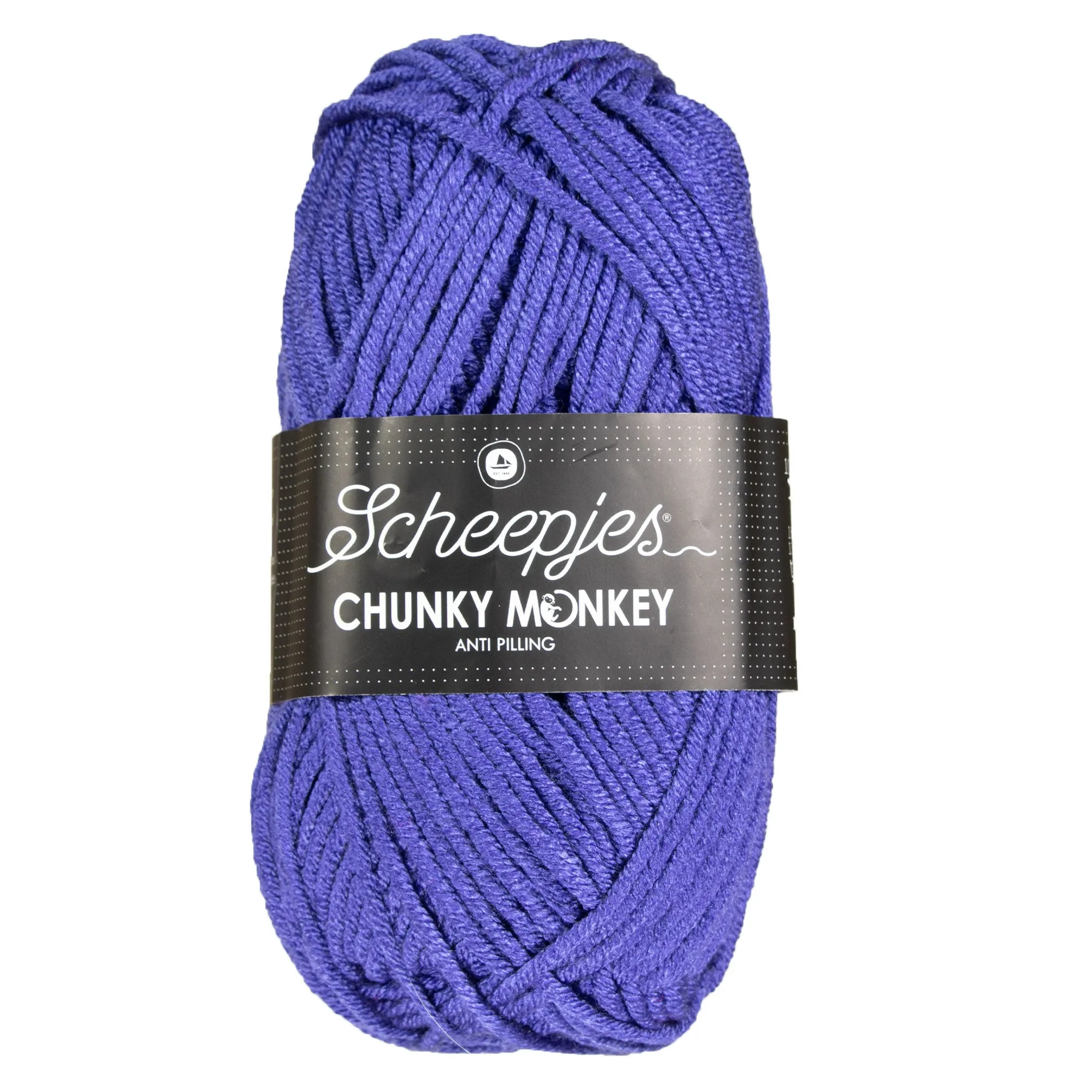 Scheepjes Chunky Monkey Yarn - 1825 Midnight