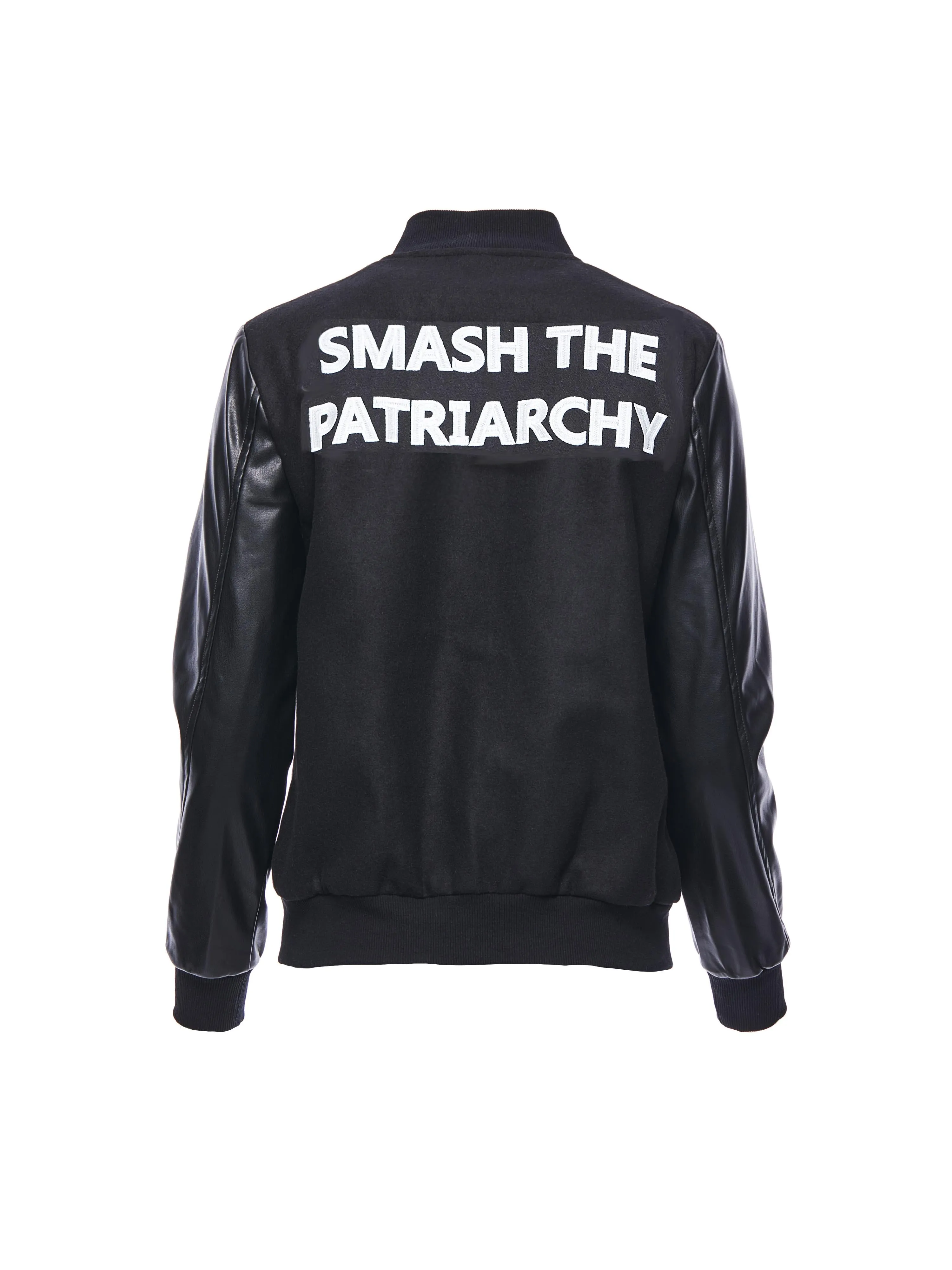 SMASH THE PATRIARCHY Varsity Jacket