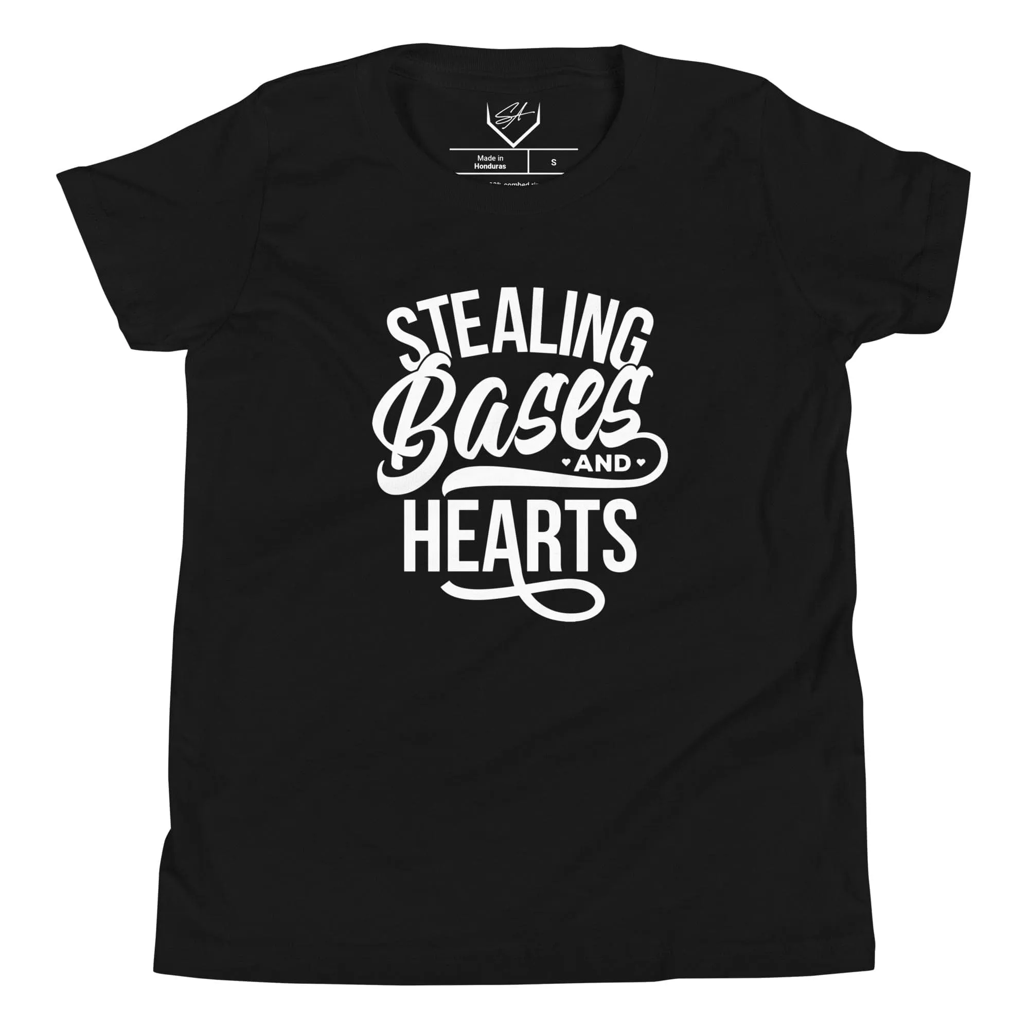 Stealing Bases And Hearts - Youth Tee