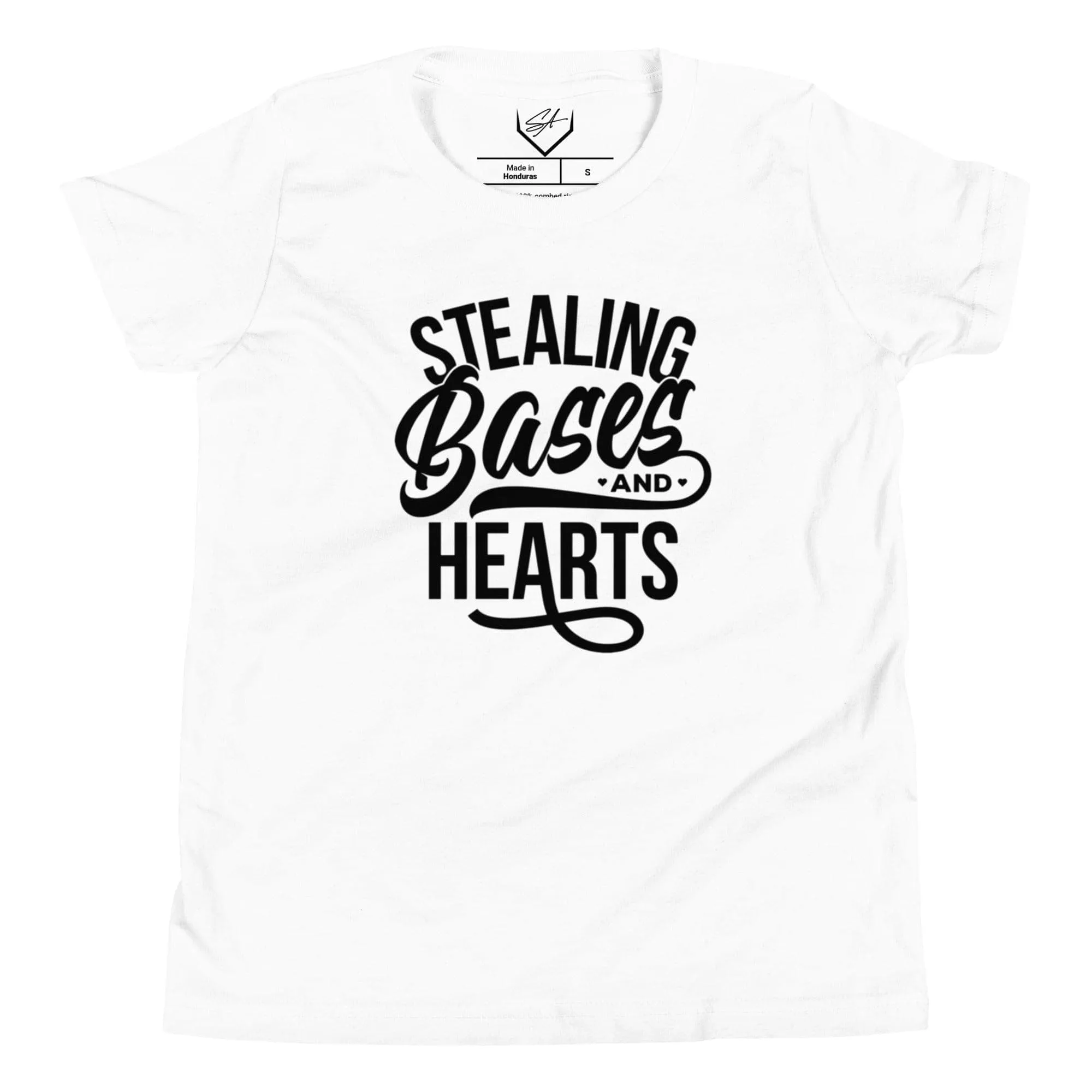 Stealing Bases And Hearts - Youth Tee