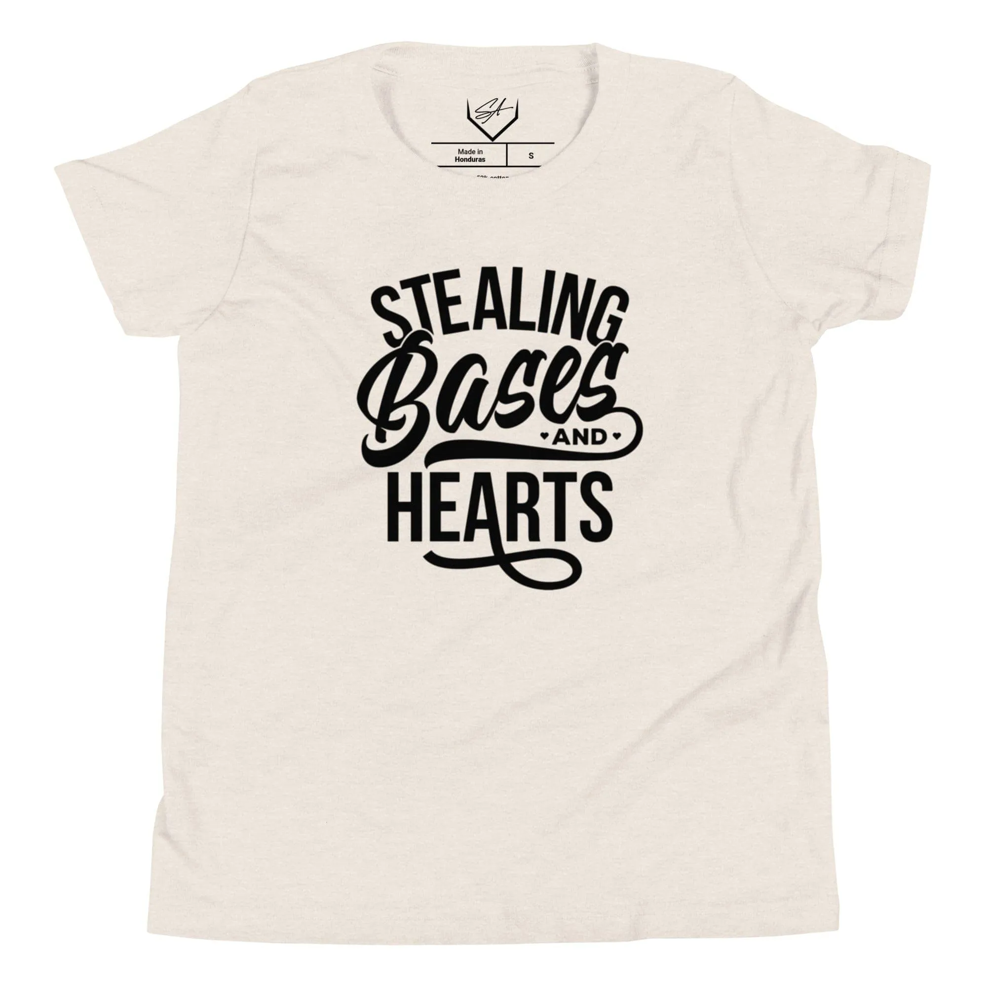 Stealing Bases And Hearts - Youth Tee