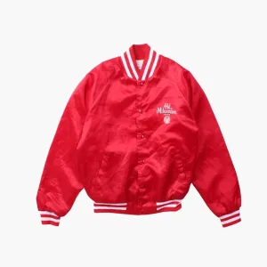 Vintage 'Old Milwaukee Beer' Satin Bomber Jacket