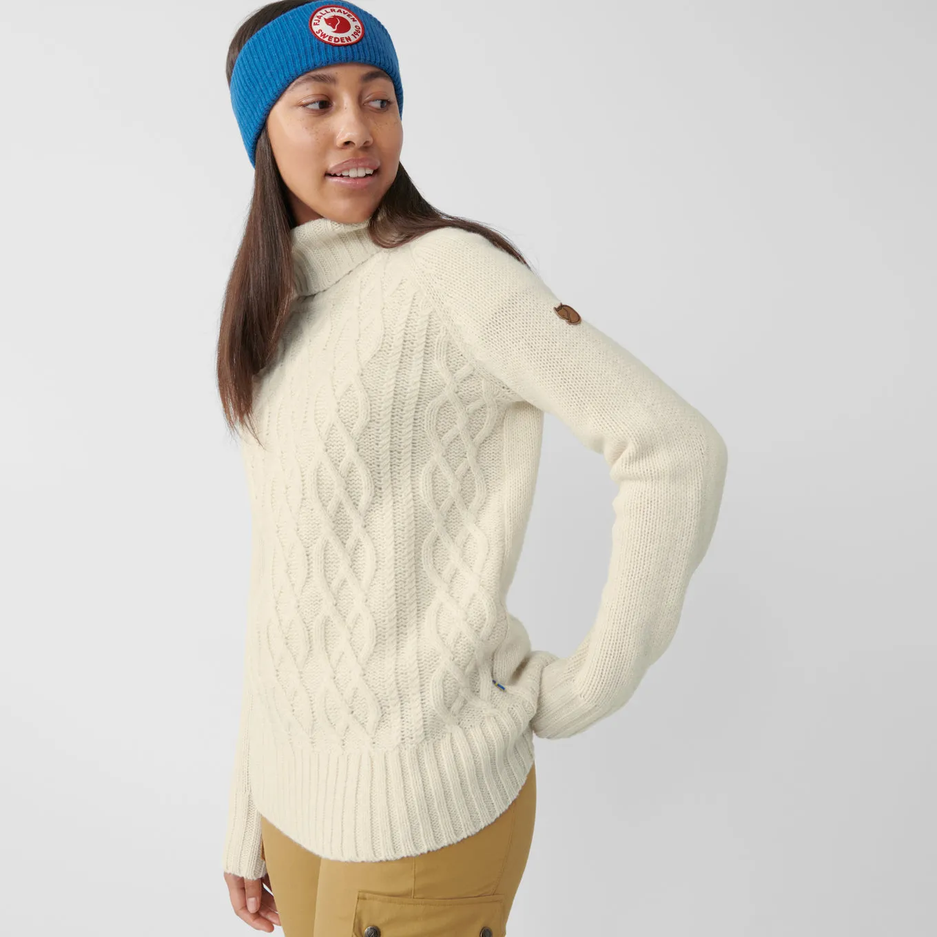 Women's Övik Cable Knit Roller Neck